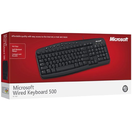 Microsoft wired keyboard 600 review